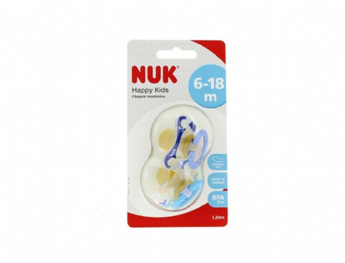 Nuk® Chupete Latex Dia Nukete T. 2U.
